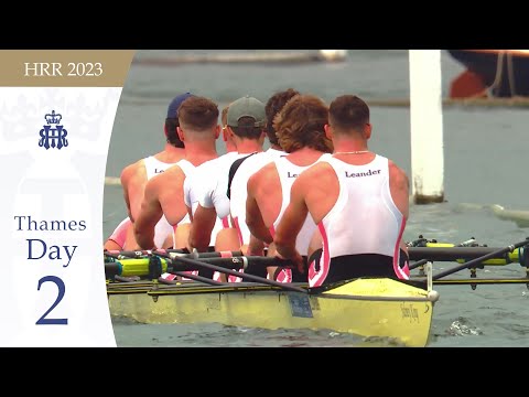 Leander Club v Agecroft R.C. 'B' - Thames | Henley 2023 Day 2