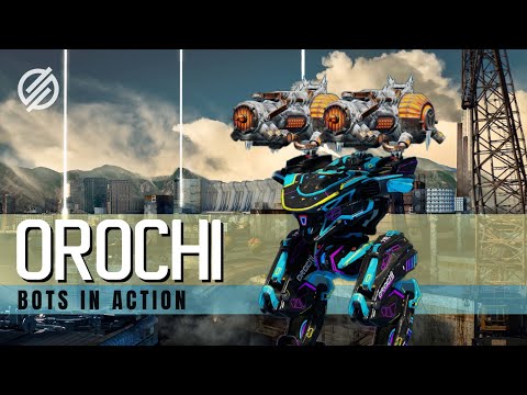 Orochi with Cruel Bane in Springfield | War Robots in Action #shorts