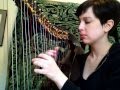 She Moved Through the Fair-- celtic harp 