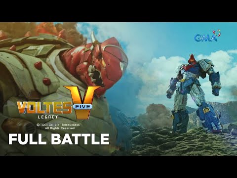 Voltes V Legacy: Voltes V versus Gamera (Full Battle)