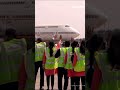 Air India wave goodbye to its 'Queen of the Skies', the Boeing 747, departing Mumbai