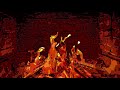 10 HOURS of Abstract Fireplace🔥🍂 - Burning Fireplace & Crackling Fire Sounds
