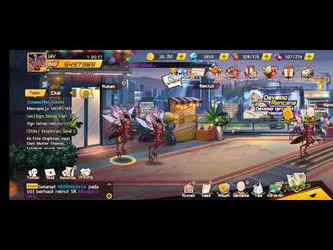 Gacha Red Mosquito Girl (RMG) One Punch Man The Strongest Pakai Semua Trik!!! 76 BT Guys!!!