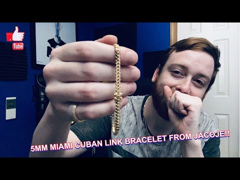 5mm Miami Cuban Link Bracelet from Jacoje Review