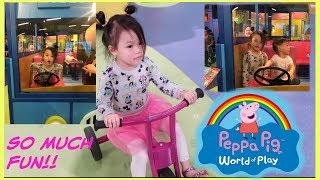 Peppa Pig World of Play at Grapevine TX Kids Fun Vlog