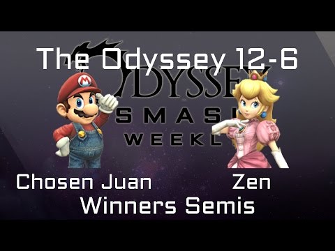The Odysesey 12-6 Winners Semis - Chosen Juan (Mario) vs. Zen (Peach)