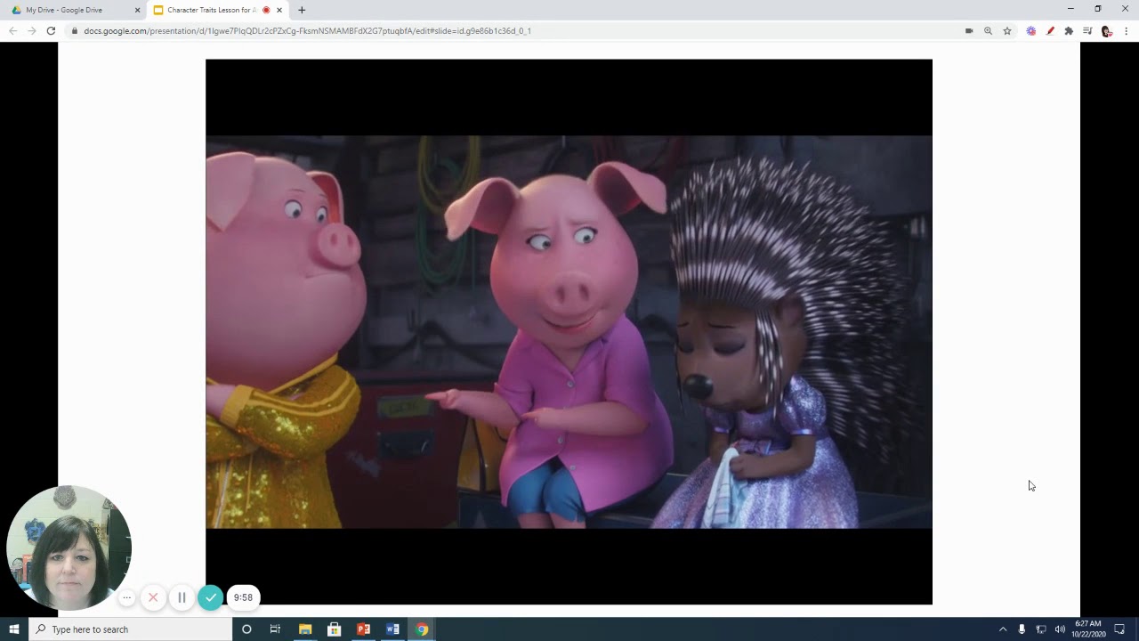 Character Traits Lesson for Asynchronous Learners   Google Slides