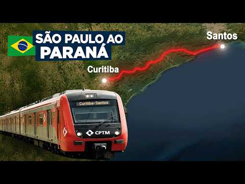 O Projeto da CPTM em conectar Santos a Curitiba por Trem