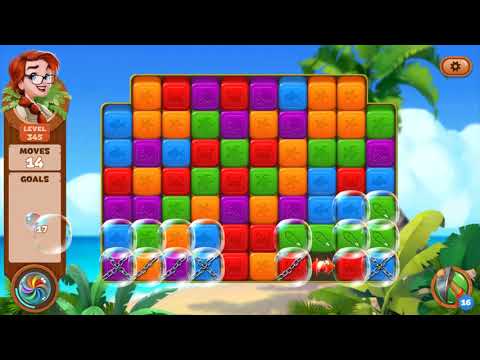 Lost Island: Blast Adventure - Level 345 (No Boosters) HD