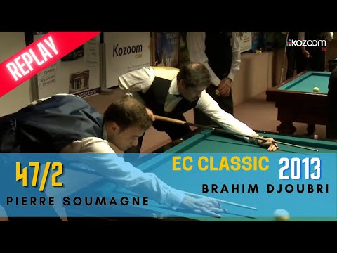 EC 2013 Balkline 47/2 Brahim DJOUBRI vs Pierre SOUMAGNE