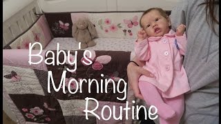 Journey Of A Newborn- Episode 6, Baby's Morning Routine! (An Original Reborn Baby Roleplay Series)