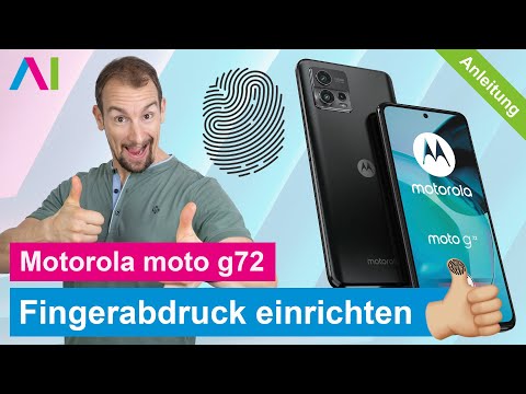 Motorola moto g72 - Fingerabdruck einrichten • 📱 • 👆🏼 • 🔐 • Anleitung | Tutorial
