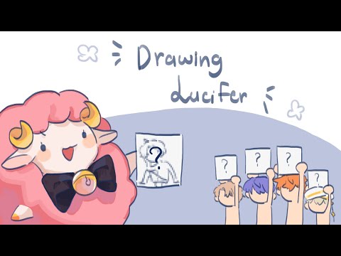 Obey Me! Animation - Drawing Lucifer