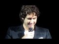 Josh Groban.Paris.Josh parle en Français :) 3 ...