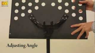 Video thumbnail for How to install a Music Stand in a studio or on a stage by Its Five