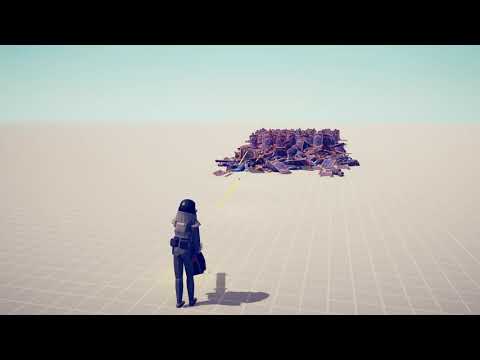 RAPID FIRE MINIGUN vs ARMIES - Totally Accurate Battle Simulator TABS