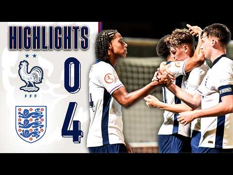 France U17 0-4 England U17 | Young Lions Run Rampant In Euros Opener! | UEFA U17 EUROs