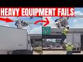 Unbelievable Heavy Equipment Fails Excavator Crane Truck FAILS
