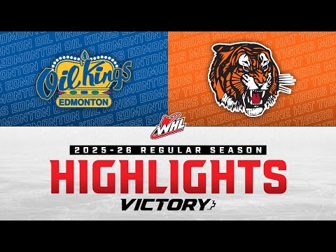 Edmonton Oil Kings at Medicine Hat Tigers 10/8 | WHL Highlights 2025-26