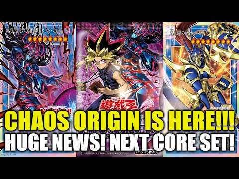 THIS IS HUGE!!! CHAOS ORIGIN REVEAL! Yugi Is BACK!!! Next Core Set!! Yu-Gi-Oh!