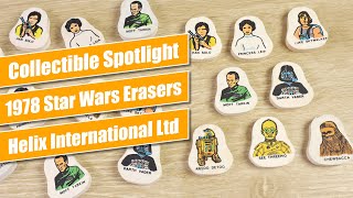 Vintage Star Wars Erasers by Helix International - Star Wars Collectible Spotlight