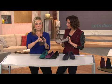 Clarks Bendables Leather Loafers- Haydn Gloss with Sandra Bennett