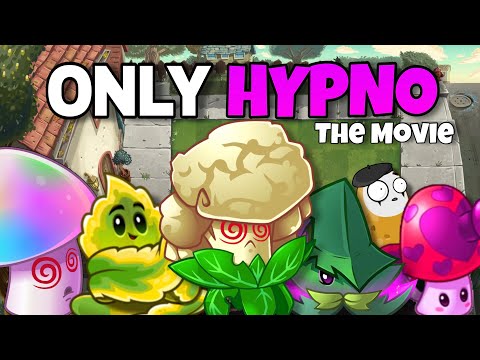 I Beat Plants vs Zombies 2 by only HYPNOTIZING zombies... | The Movie