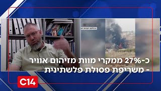 מחקר: כ-27% ממקרי המוות מזיהום אוויר בישראל - משריפת פסולת פלשתינית (חדשות ערוץ 14) - התמונה מוצגת ישירות מתוך אתר האינטרנט יוטיוב. זכויות היוצרים בתמונה שייכות ליוצרה. קישור קרדיט למקור התוכן נמצא בתוך דף הסרטון
