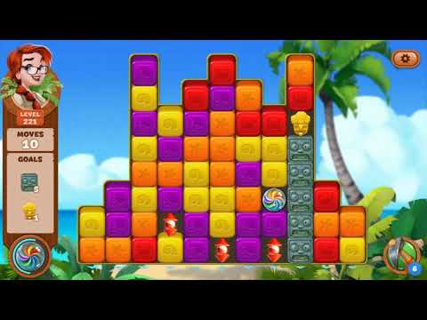 Lost Island Blast Adventure Level 221 NO BOOSTERS  A S GAMING