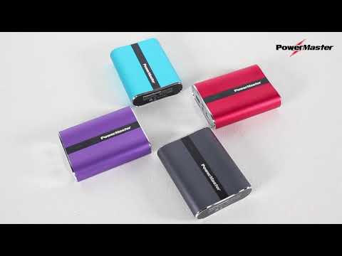 PowerMaster 12000mAh Portable Charger with Dual USB Ports