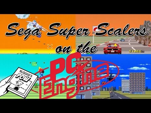 Sega Super Scalers on the PC Engine POW!