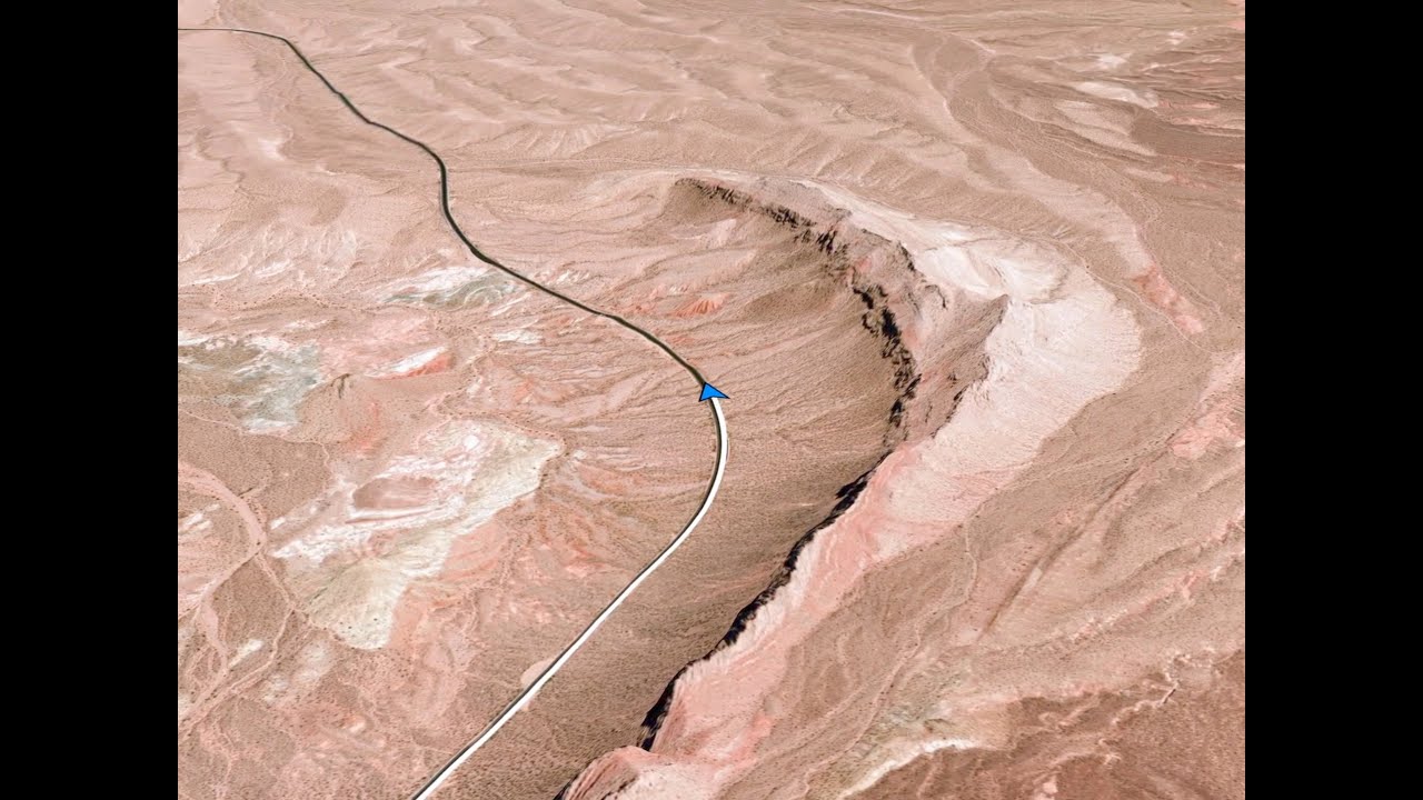 Scenic Map Grand Canyon