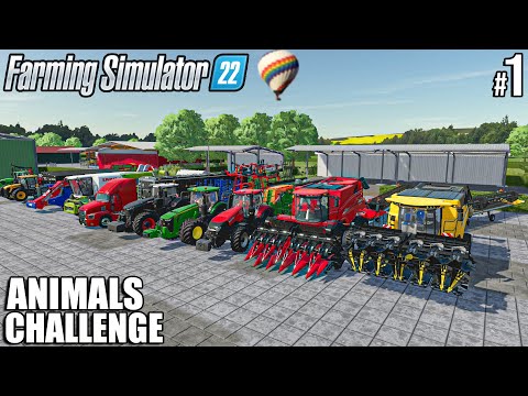 This is a NEW CHALLENGE | ANIMALS Challenge | Farming Simulator 22