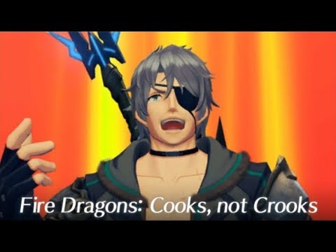 Xenoblade Chronicles 2 - Fire Dragons: Cooks, not Crooks Cutscene! HQ