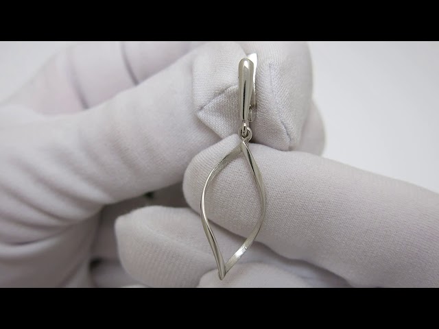 Серебряные серьги 284кн Відео огляд