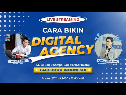 , title : 'Cara Bikin Digital Agency Ft. Iqbal Preferred Facebook Indonesia Partner Agency Owner'