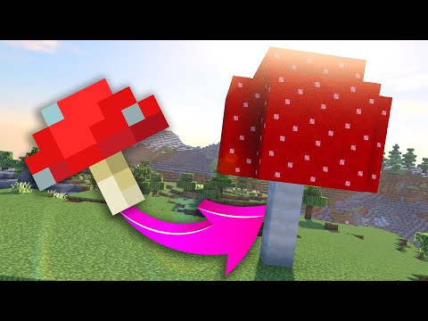 OMGcraft - Minecraft Tips & Tutorials! - How to Spawn a Giant Mushroom in Minecraft