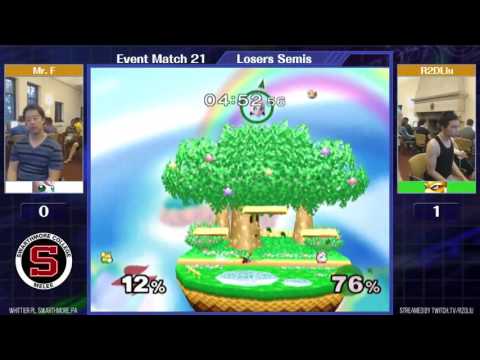 Event Match 21: Mr. F (Puff) vs R2DLiu (Fox) - Losers Semis