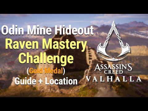 Assassin's Creed Valhalla - Odin Mine Hideout: Raven Mastery Challenge (Gold Medal)