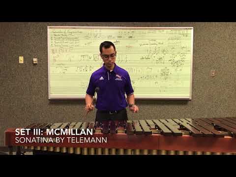LMEA All State Percussion Excerpts: Set III
