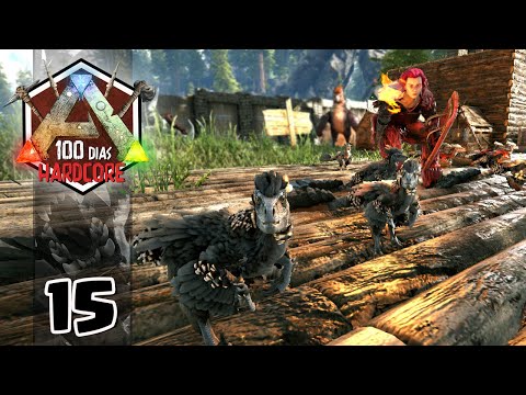 MOTHER MEDUSA! THE DEINONYCHOS ARE BORN - ARK HARDCORE: ARK:SURVIVAL EVOLVED - #15