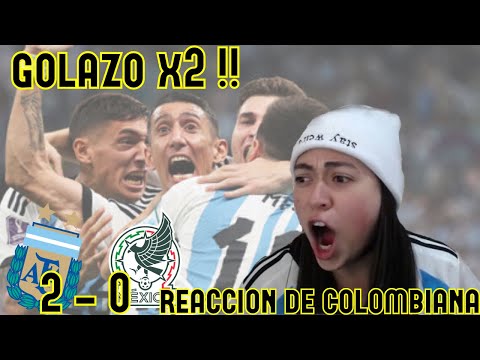 Argentina 2 vs. Mexico 0 | Colombian Reaction - Qatar World Cup 2022