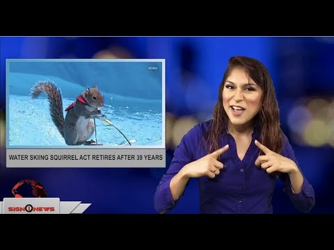 Water skiing squirrel act retires after 39 years  (ASL - 7.27.18)