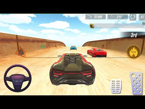 Carrera Letal en Super Rampa - Juegos de Coches | Mega Ramp Car Racing - Cars Games