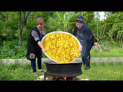 French Fries Recipe in the Village - Different Cooking Style