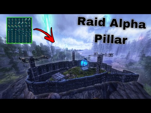 RAID Alpha Pillar Base Online | Ark Mobile PvP  | #4