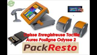 Caisse Enregistreuse Tactile pack resto Complète + logiciel de Caisse