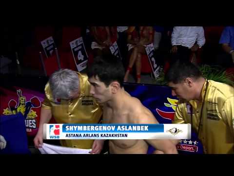 Caciques Venezuela v Astana Arlans Kazakshtan - World Series of Boxing Season V Highlights
