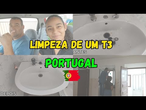 Fazendo faxina em Portugal!!!