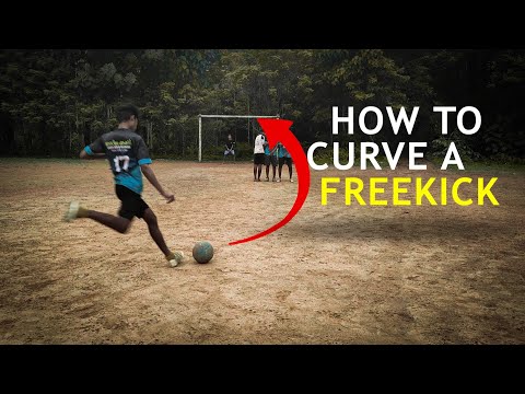 How To Curve a Free-Kick Like Lionel Messi | മെസി ഫ്രീക്കിക് പഠിക്കാം | FOOTBALL TRICKS JR